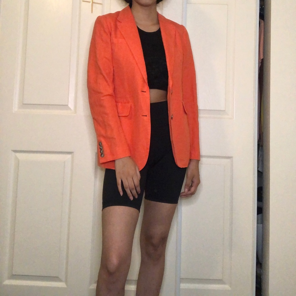 Ralph Lauren Orange Blazer